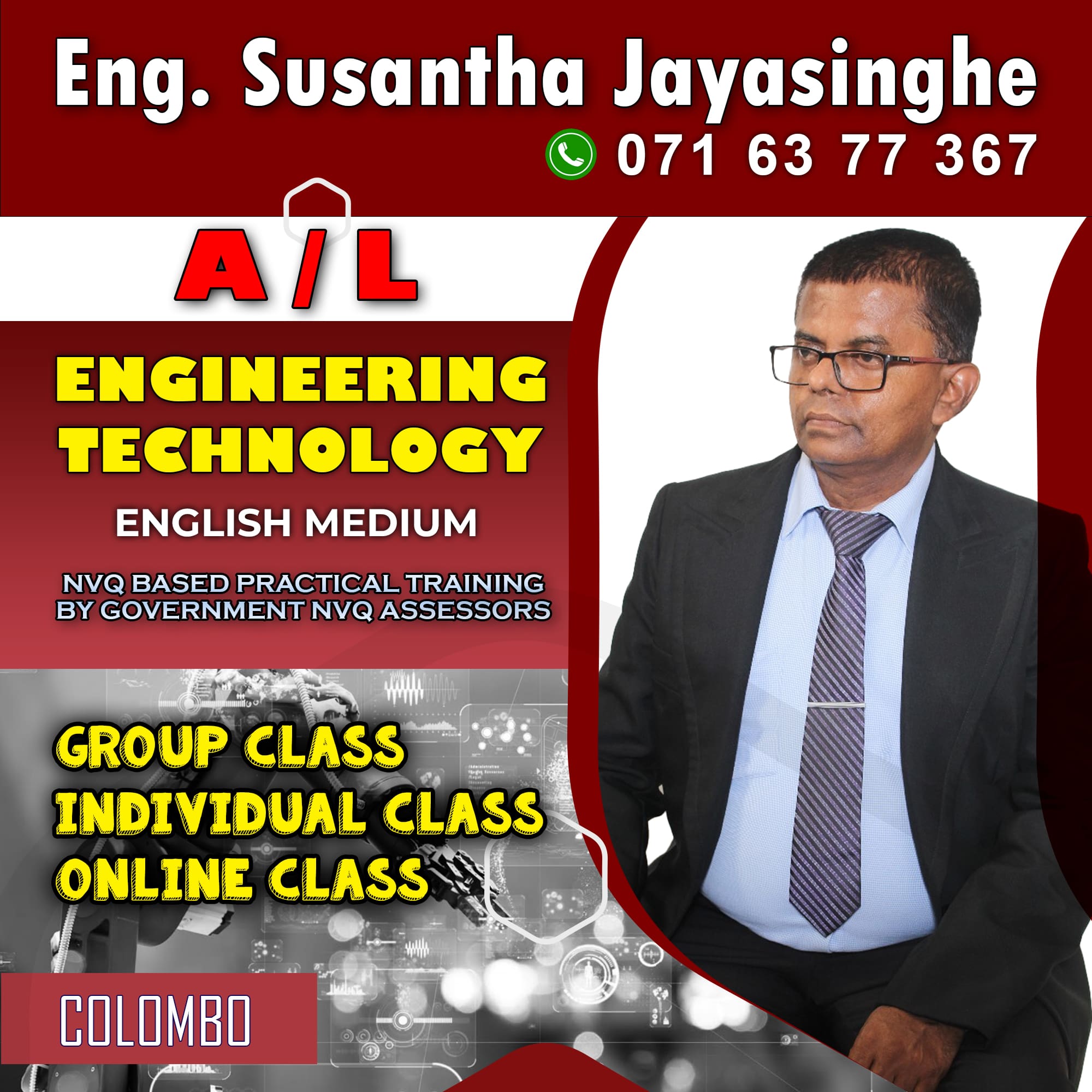 Eng. Susantha Jayasinghe