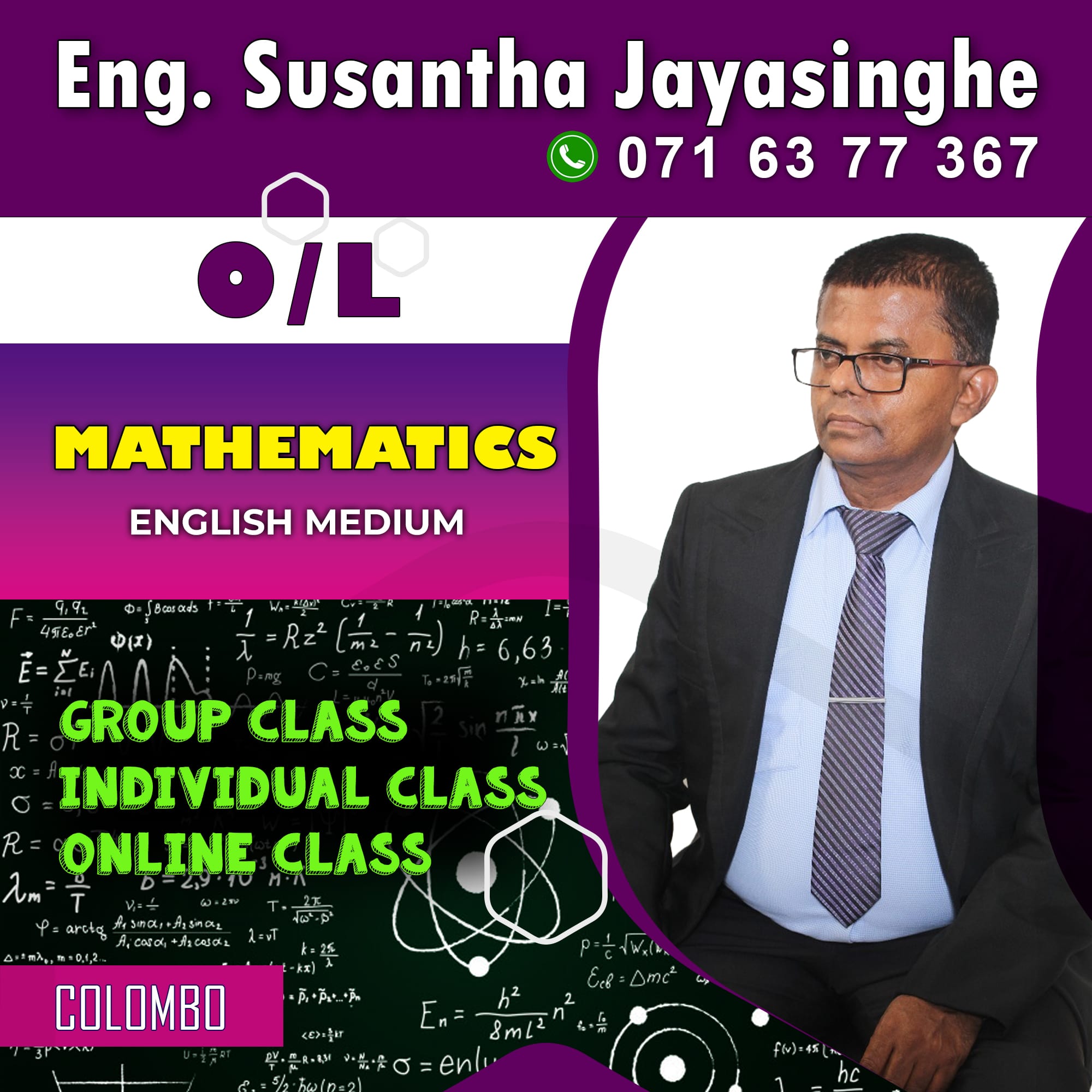 Eng. Susantha Jayasinghe